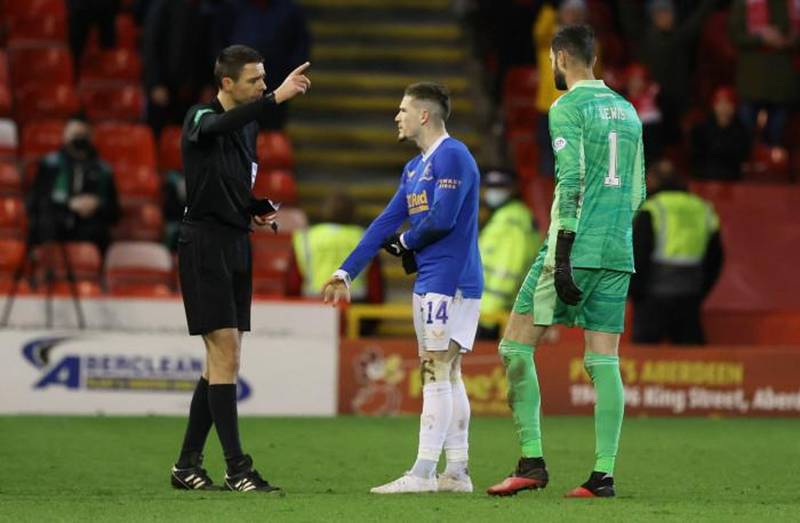 Rangers 1-1 Aberdeen extras: Ryan Kent and Lewis Ferguson centre of attention but eyes drawn to player with the ‘Gazza’ makeover