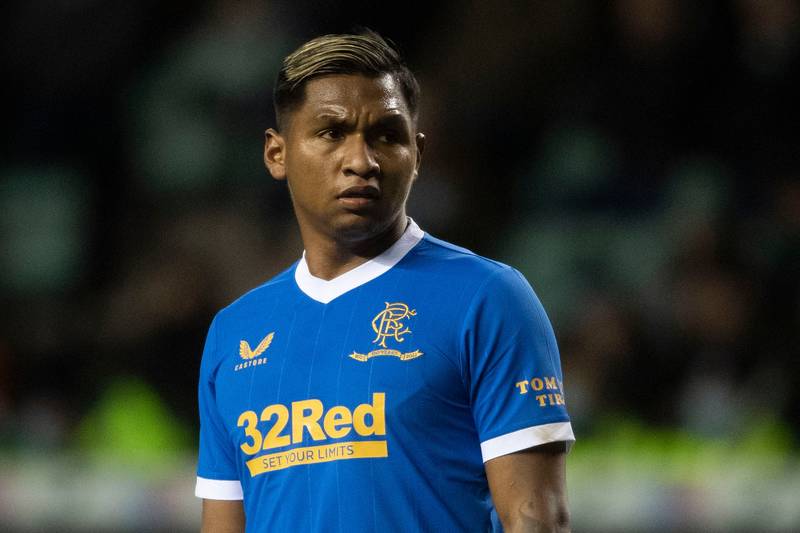 Rangers striker Alfredo Morelos set to miss Celtic clash next month