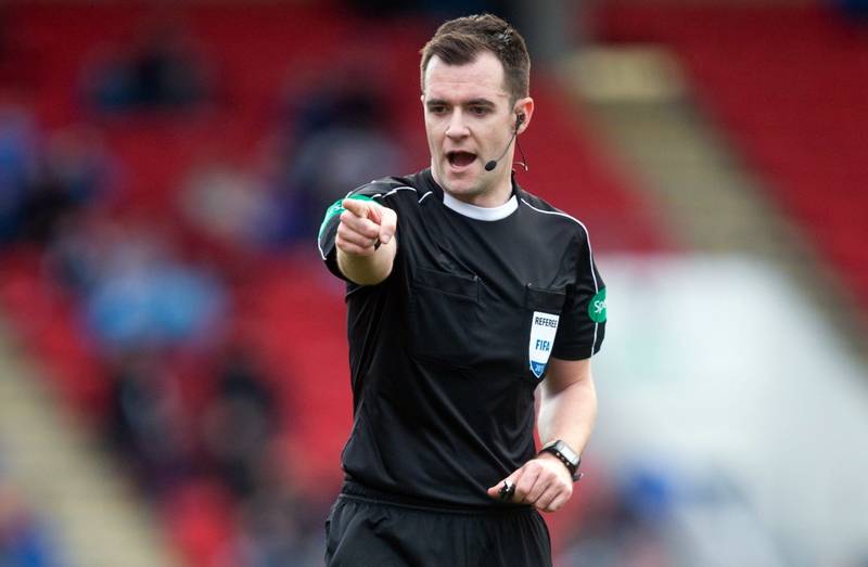 Don Robertson roll of shame as 3 bone breaking tackles vs Celtic shown for zero red cards