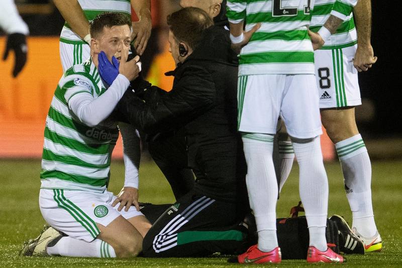 Celtic boss reluctant to offer Callum McGregor return timescale