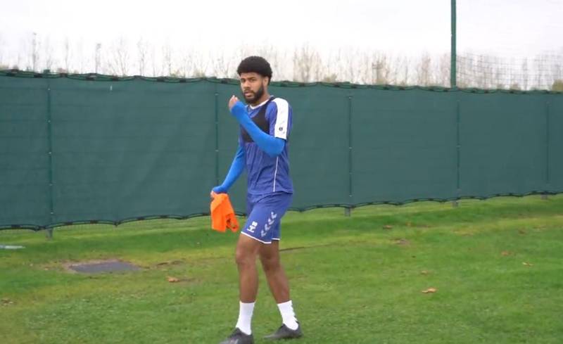 Ellis Simms lined up for Hearts debut against Celtic after completing loan switch from Everton