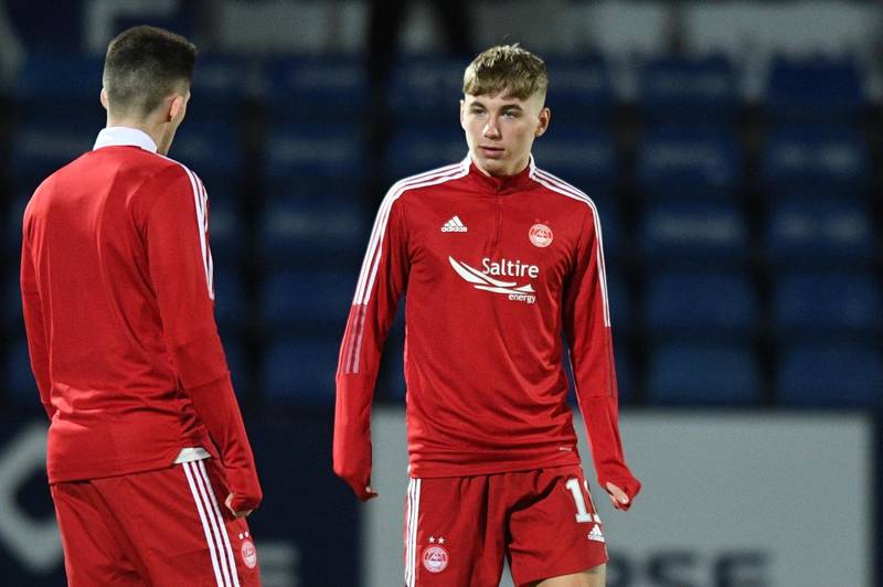 Aberdeen boss Stephen Glass outlines plans for Celtic loanee Adam Montgomery