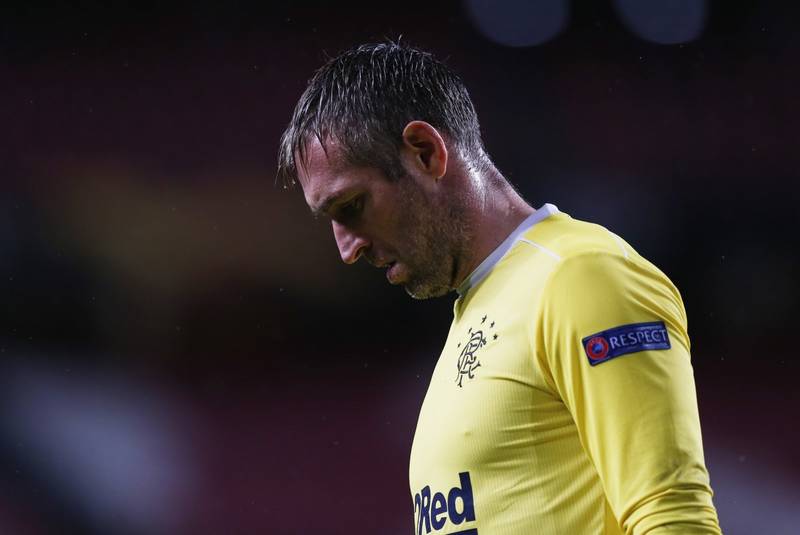 He’s become our Barkas this season- Ibrox fans turn on legend Allan McGregor