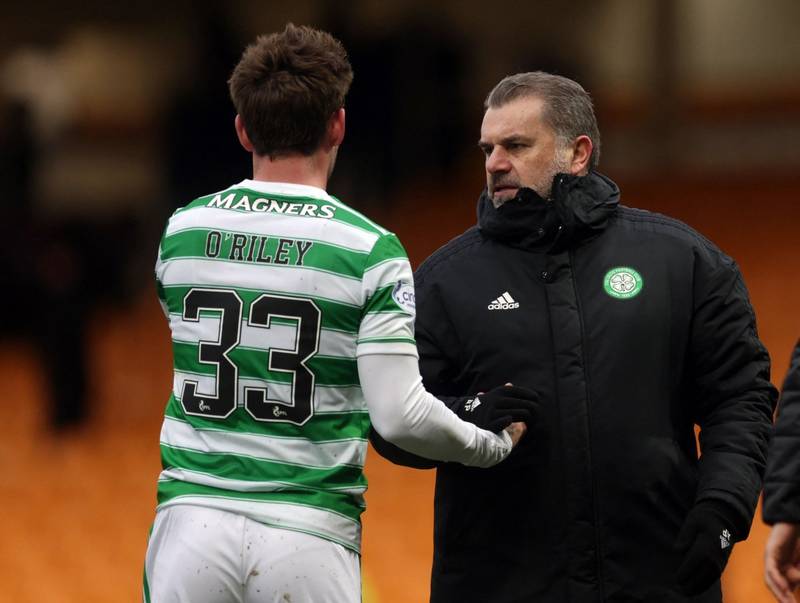 Watch as Ange meets the Celtic support in the Fir Park stand