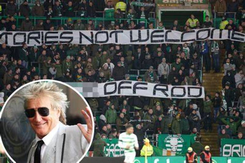 “Never sing Grace again. Ever.”, “Get out our club”, “Swap your ticket for Ibrox” – WWE star and Celtic fans rage at Rod Stewarts latest tweet