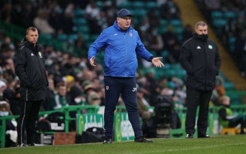 Why John McGlynn feels performance v Celtic will stand Raith Rovers in good stead as fans make ‘big statement’