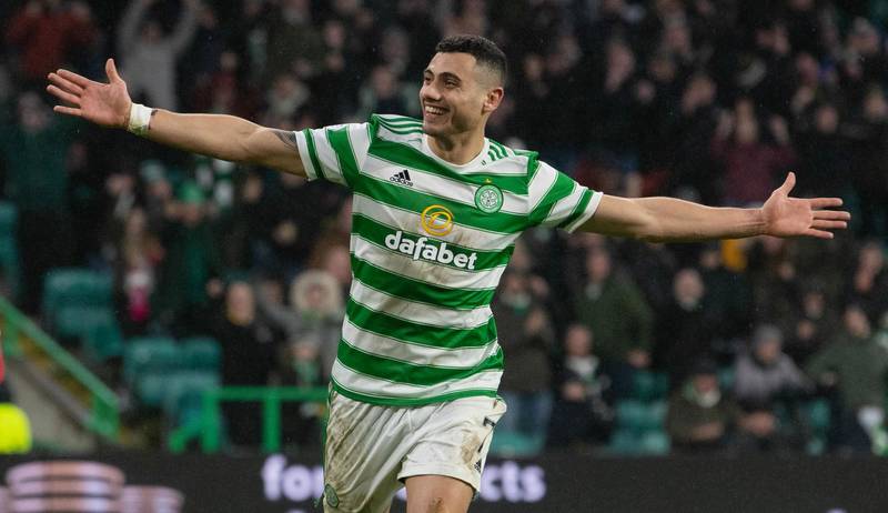 Celtic’s Giorgos Giakoumakis reveals Europa Conference League ambitions