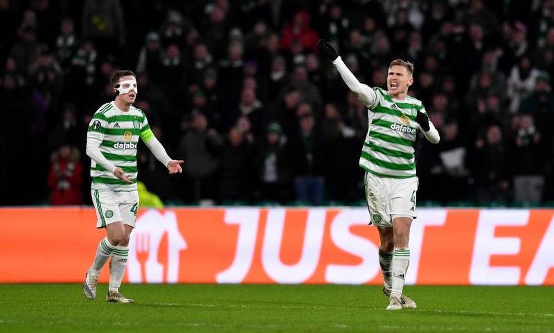 Carl Starfelt says there was no relief at Celtic over Rangers draw as squad put on the blinkers