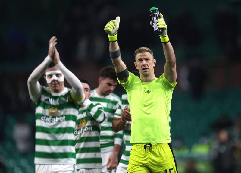 Joe Hart salute for Celtic’s Strong Man