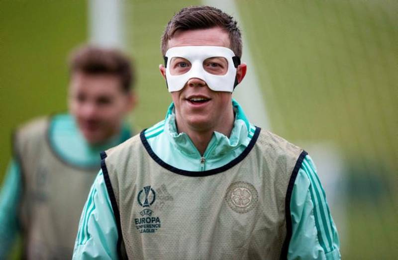 Callum McGregor: How Celtic’s man in the mask is a show of commitment to the club