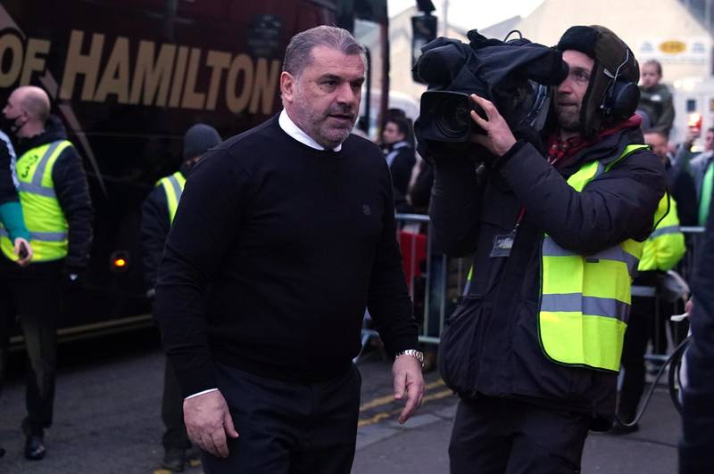 Ange Postecoglou jokes Celtic have gone from ‘trouble to treble’ as Hoops set up Rangers semi-final