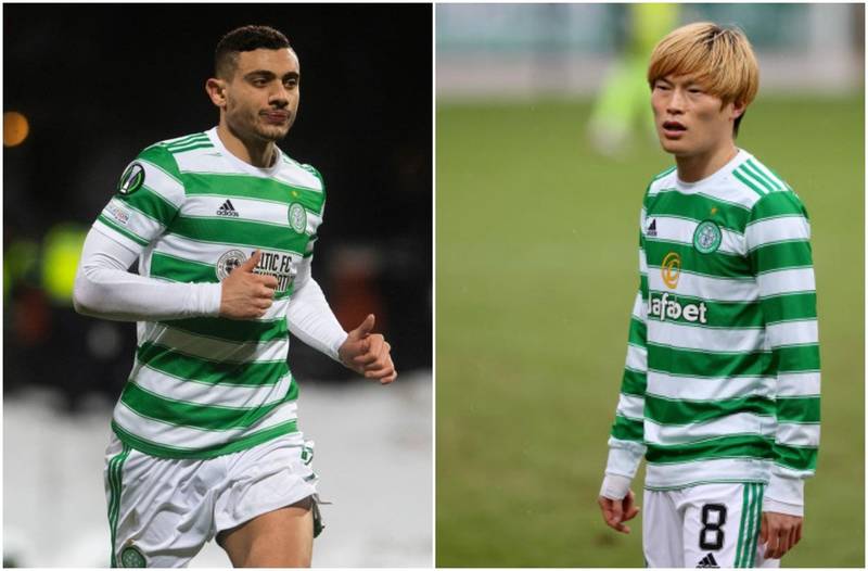 Celtic’s delicious dilemma – how do Kyogo Furuhashi and Giorgos Giakoumakis get striker spot?