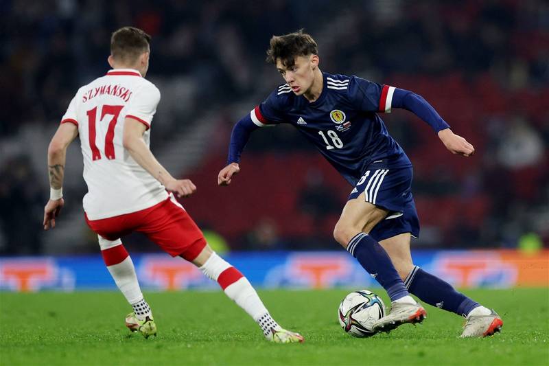 Andy Robertson II as AC Milan linked with summer move for discarded Celtic teenager