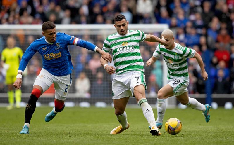 Giorgos Giakoumakis sticks by assessment of Celtic as best team in the country as he says he didn’t mean to cause Rangers any offence