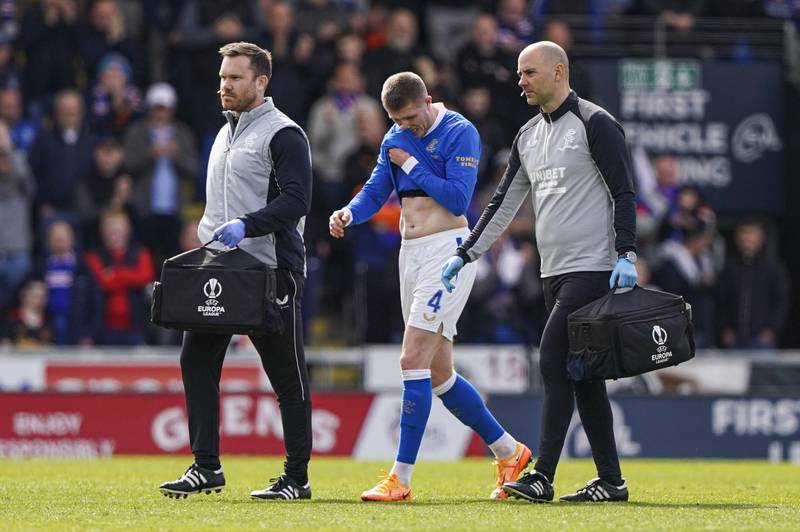 Rangers rocked by two injuries against St Mirren ahead of Braga and Celtic matches