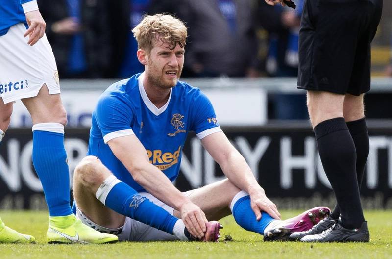 Rangers star ruled out for rest of season in major blow ahead of Braga and Celtic clashes