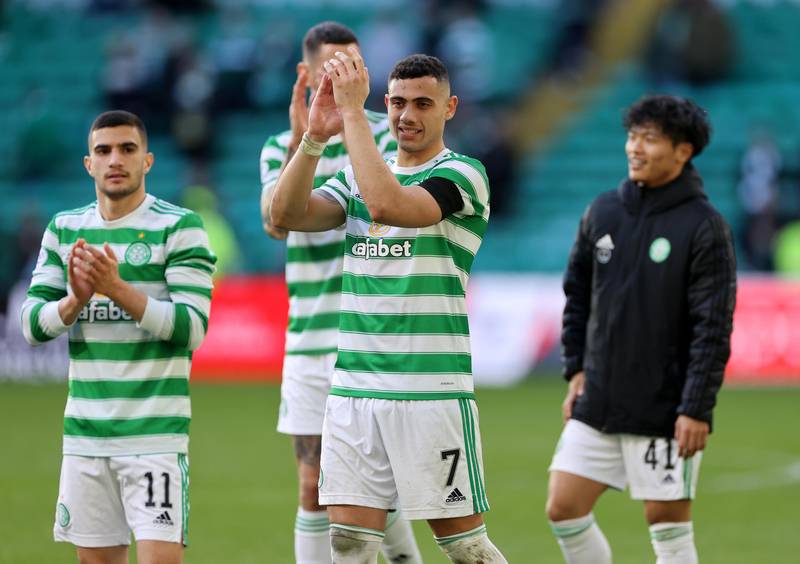 Celtic receive Giorgos Giakoumakis injury boost but Josip Juranovic set for period out