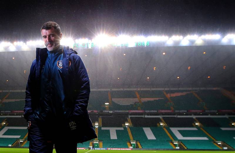 Classic Roy Keane as he recalls Celtic debut with Hartson quip