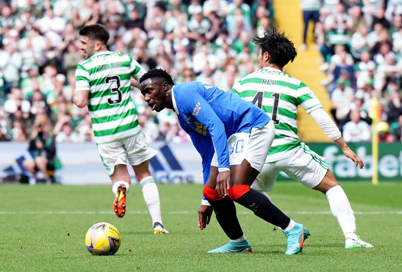 Celtic 1-1 Rangers: Fashion Sakala strike cancels out Jota opener to earn Ibrox club a draw at Parkhead