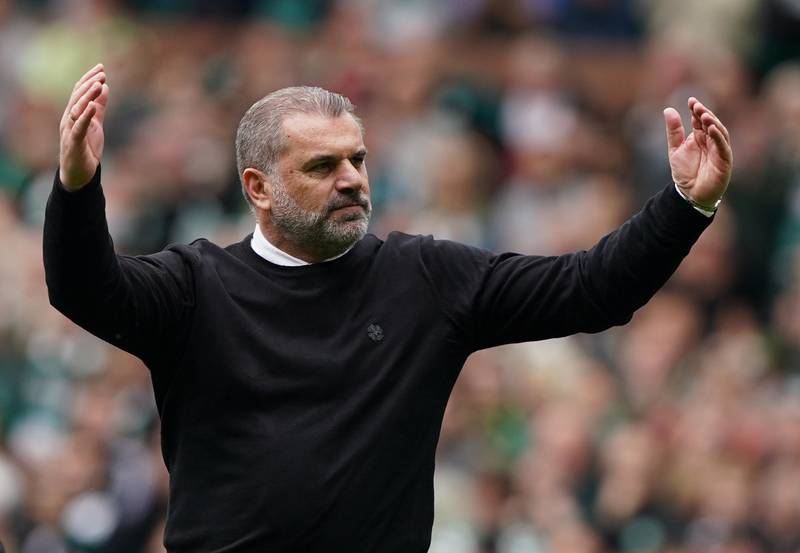 Ange Postecoglou delivers ‘only you’ remark in awkward BBC exchange over Celtic title wait