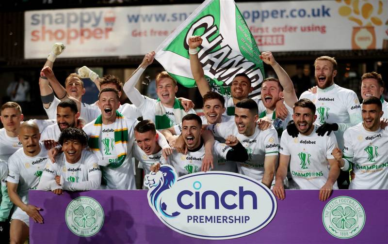 Spectacular! The Celtic Way reception party pictured from inside Celtic Park