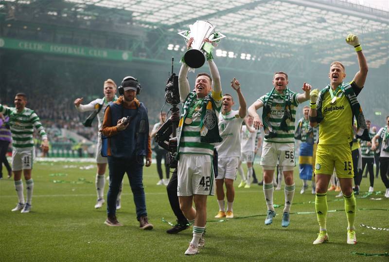 Champions Again Allez Allez- Watch Callum McGregor join the Green Brigade in song