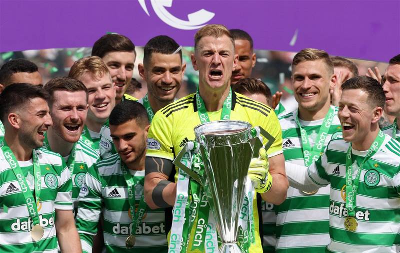 Scenes! Watch the dressing room video as Celtic players celebrate in style