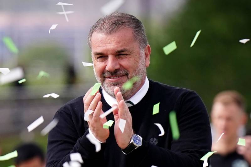 Celtic fan shouts out Ange Postecoglou live on Radio 1