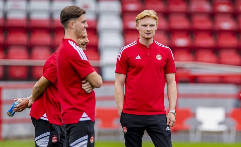 Aberdeen boss Jim Goodwin responds to ‘No more Celtic loans’ fan request