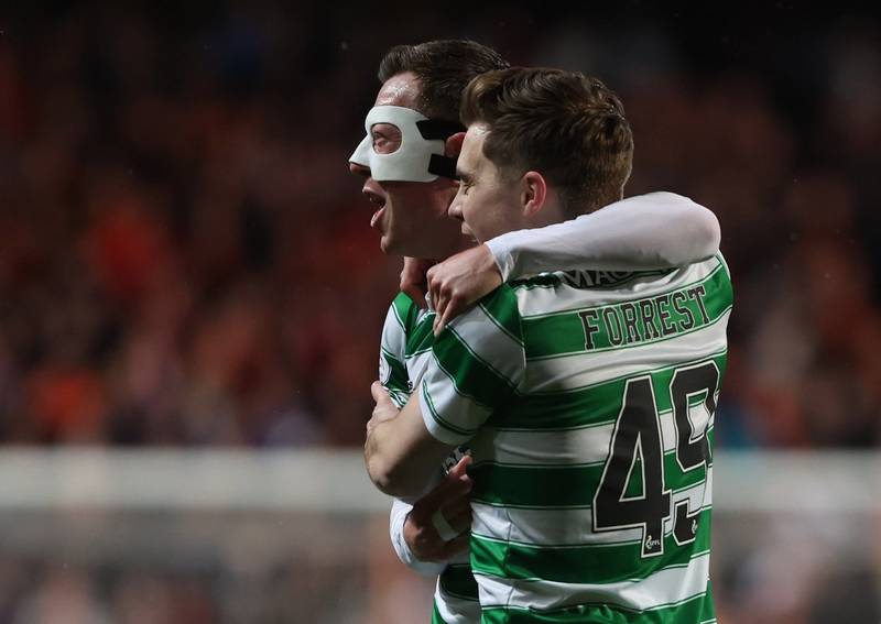 “James Forrest is the man” – BBC journalist delivers impressive winger stat