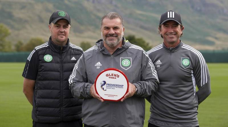 Celtic boss Ange Postecoglou lands manager of the month award ahead of Rangers clash