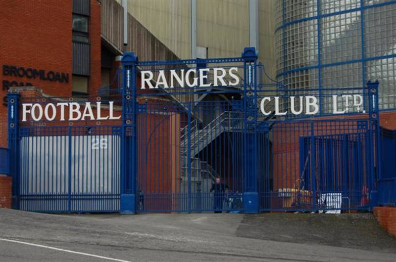 Hilarious video emerges of Sevco fans half time Amsterdam walkaway