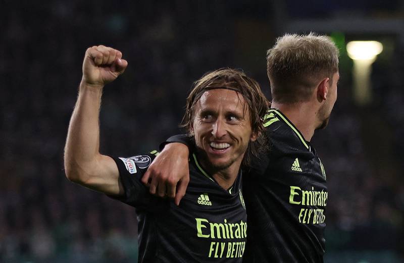 Luka Modric’s private Celtic message