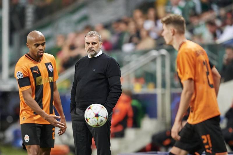 Ange Postecoglou full of praise for Celtic as Shakhtar boss hails ‘incredible’ visitors