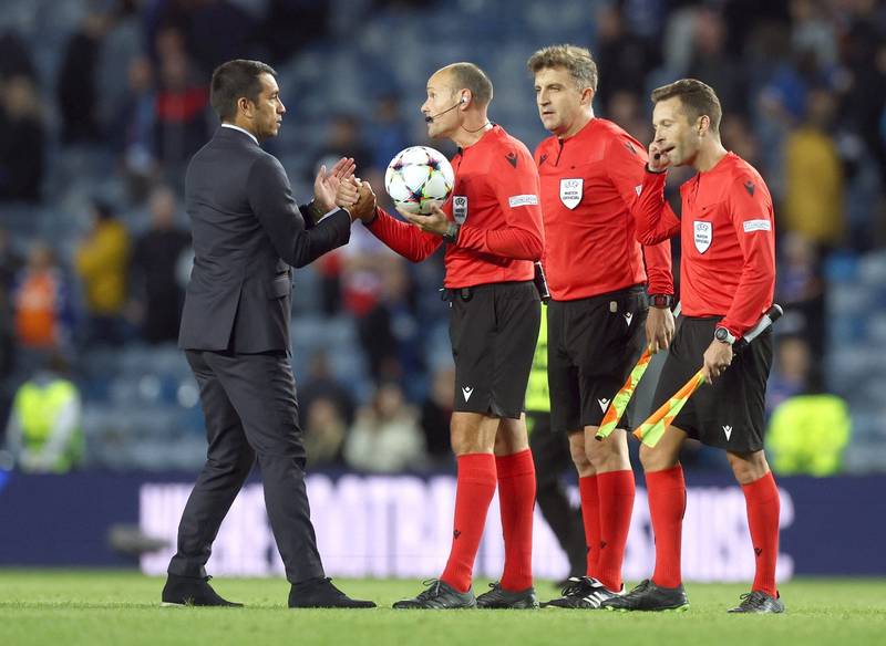 Can I just go home now? Watch Kris Boyd’s reaction as Napoli hand out another hammering