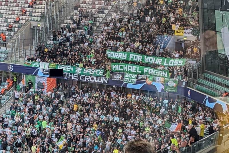 Celtic face UEFA punishment over ‘f*** the Crown’ banner displayed in Warsaw