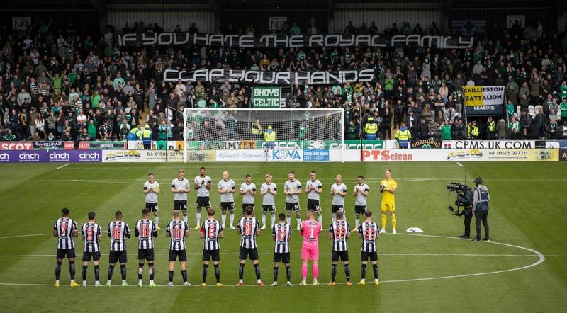 What Celtic fans sang to disrupt minute’s applause for passing of Queen Elizabeth II