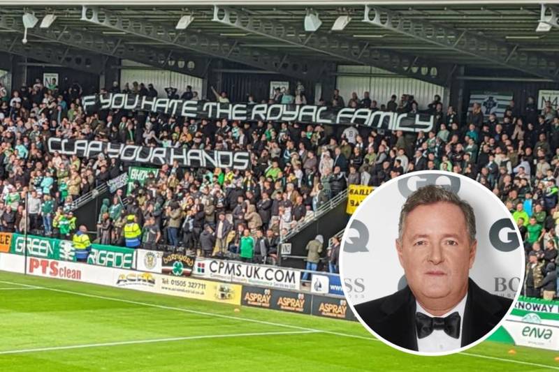 Piers Morgan brands Celtic fans ‘heartless’ after ‘mocking and taunting’ the Queen