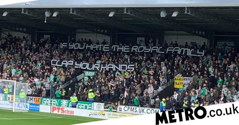 ‘If you hate the royal family clap your hands’ – Celtic fans ruin tribute to late Queen