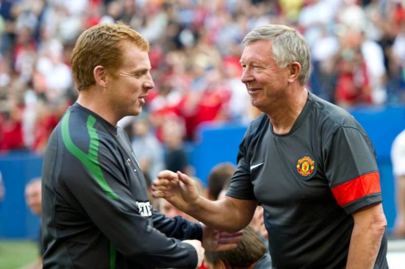 Celtic hero Neil Lennon excited for reunion with Manchester United legend Sir Alex Ferguson