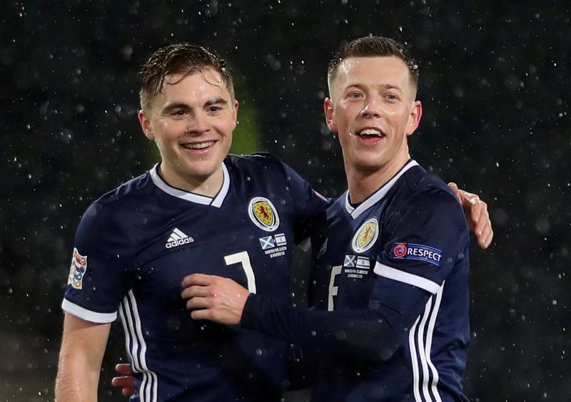 Celtic Captain Drives Scotland On In Nations League Success Story.