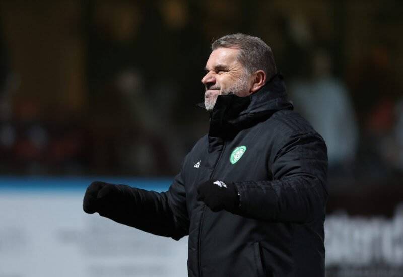 Video: Ange Postecoglou’s Celtic Tynecastle Celebration