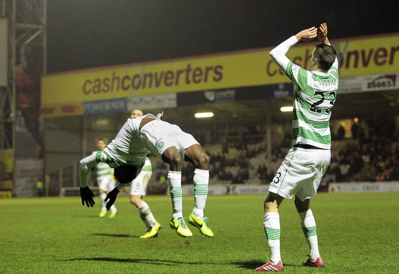 Efe doing Efe things- one Celtic maverick salutes another