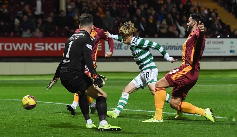 Celtic edge Motherwell as inconclusive VAR call rules out Jota goal of the month contender