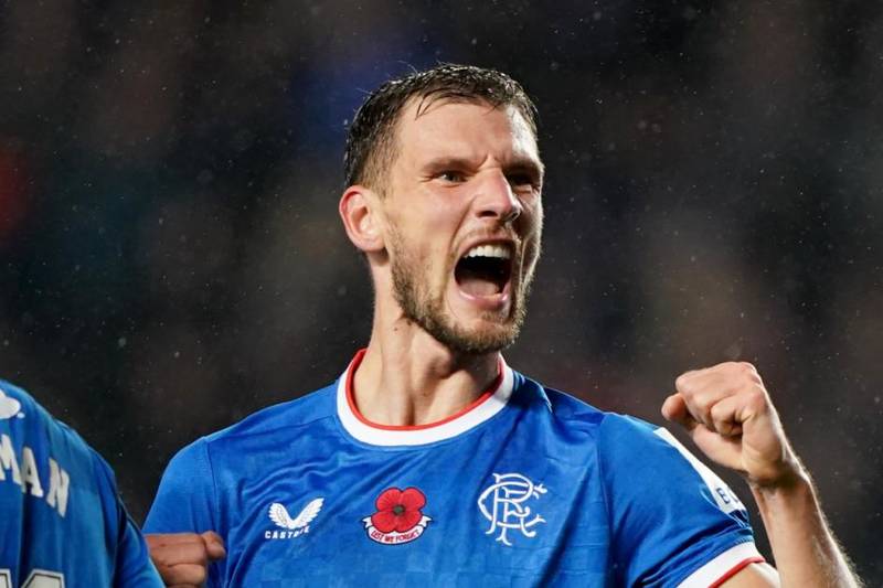 Rangers not out title race with Celtic, insists Borna Barisic