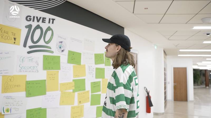 Jackson Irvine Makes Celtic Entrance to Socceroos World Cup Camp