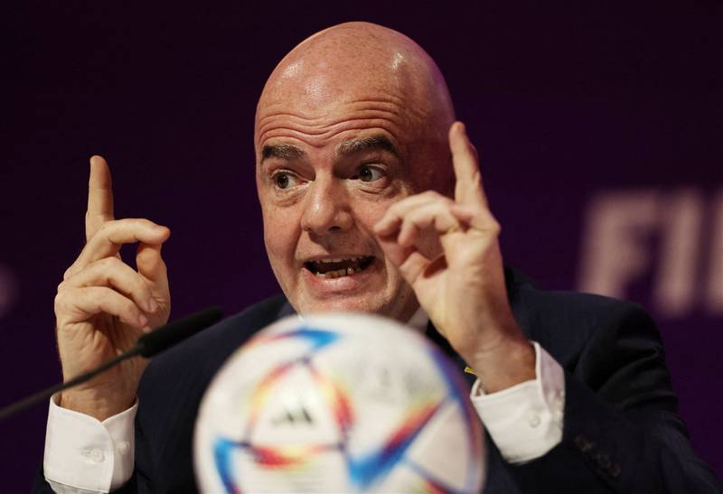 Gingers and freckles! FIFA chief Infantino defends Qatar as he hits back at European discrimination