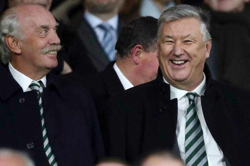 Dermot Desmond says Peter Lawwell was Celtic’s “outstanding candidate” for the position of Chairman…he would