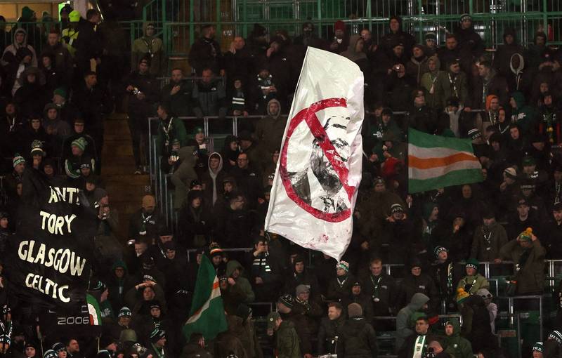 Celtic fans stage Peter Lawwell protest at Livingston match