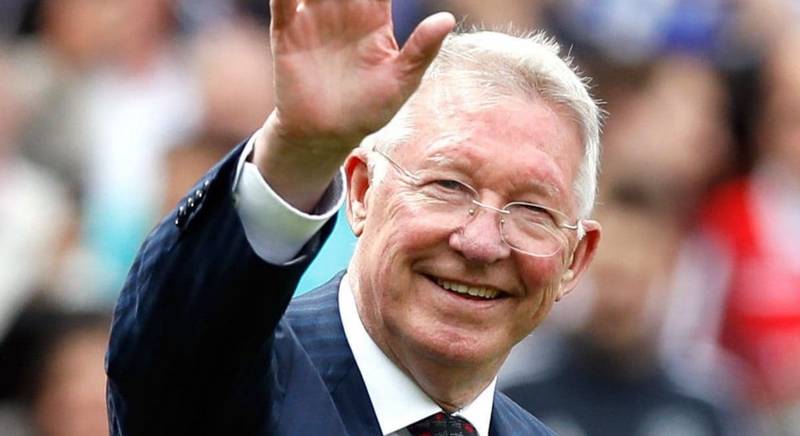 ‘I Believe You’re Looking for Me?’ Birthday Boy Sir Alex and the Celtic Author